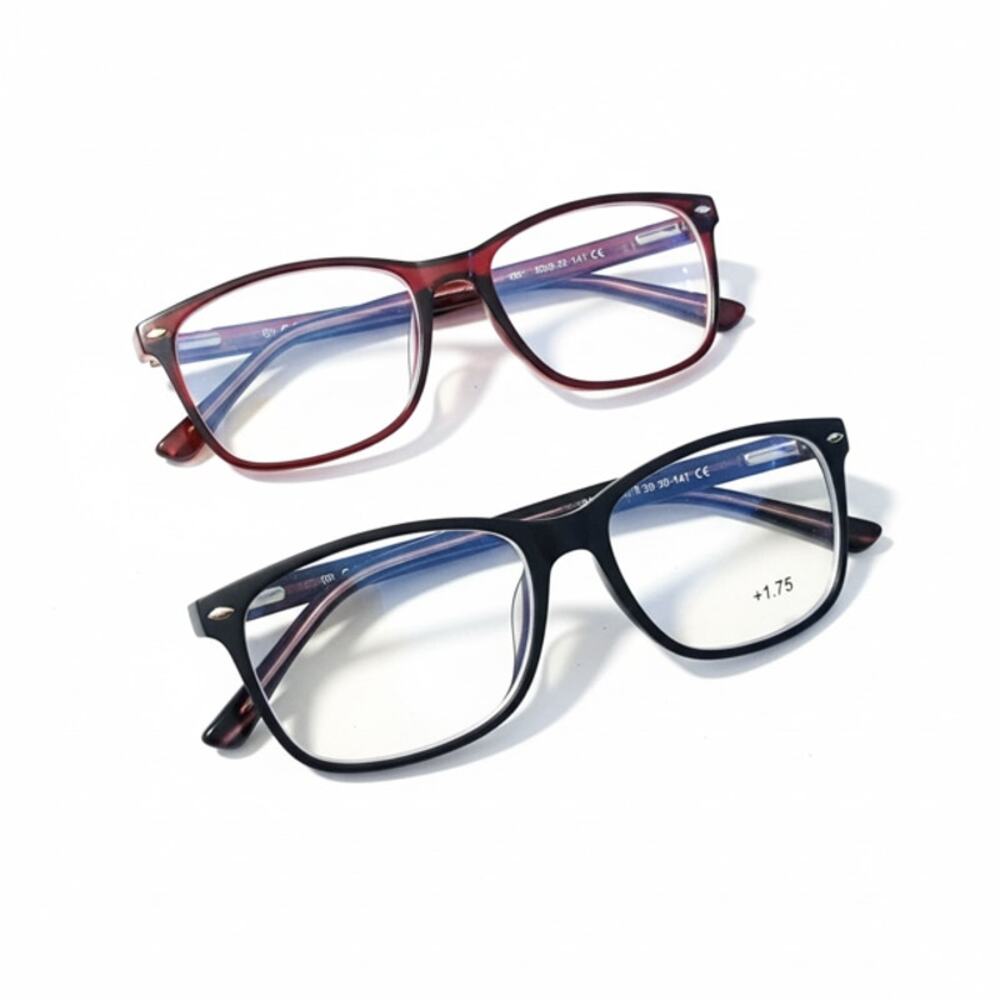 Lot of 2 Reading Glasses – Black & Tortoise Frames